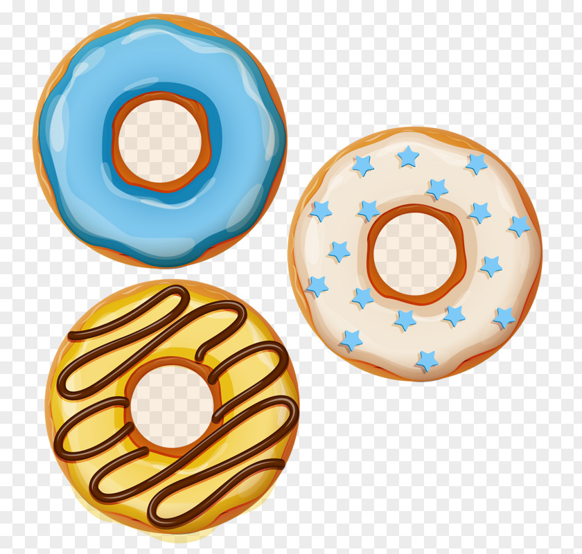 Cartoon Donut Doughnut Dessert PNG