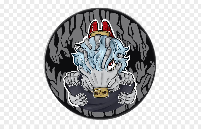 Himiko Toga Tictail Deku Headgear Pin Button PNG