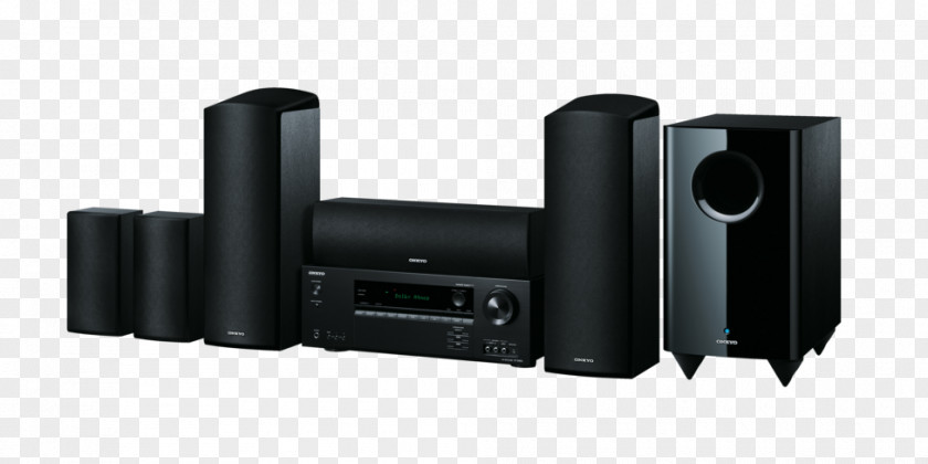 Home Theater Systems Dolby Atmos Cinema Onkyo HT-S5805 Digital PNG