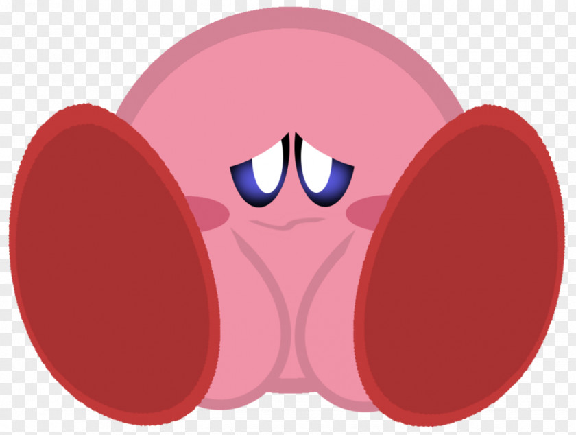 Kirby Eye Sadness Nintendo PNG