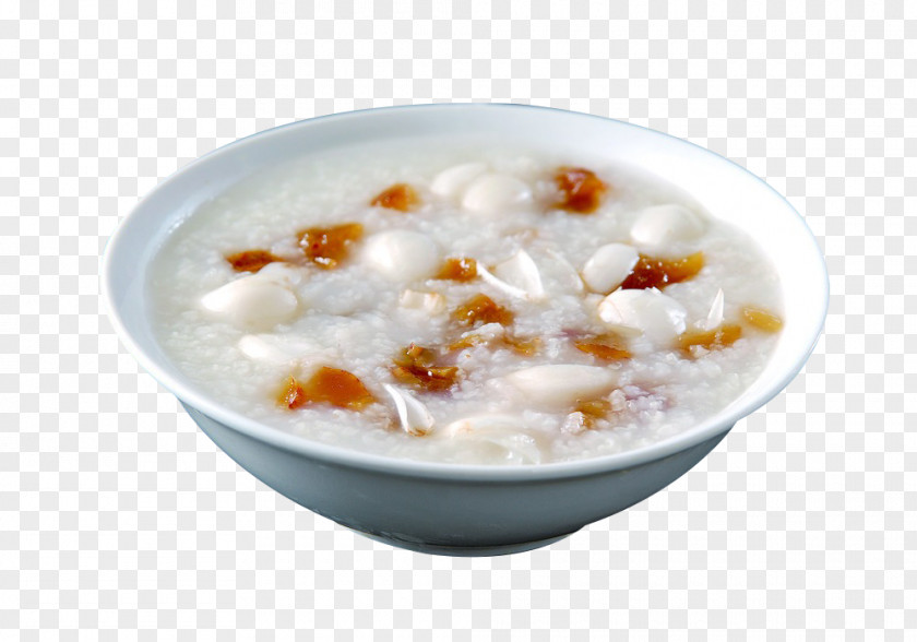 Lily Porridge Dates Congee Gruel Chinese Cuisine Food PNG