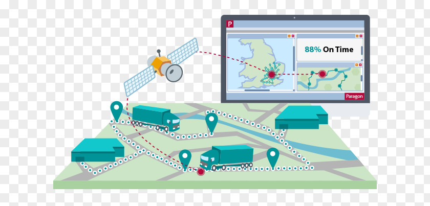Route Planner Vehicle Tracking System Journey Routing Computer Software PNG