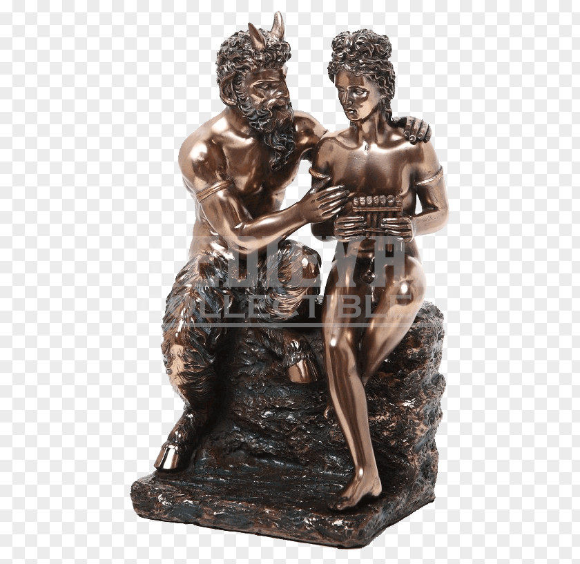 Statue Pan Greek Mythology Satyr Sculpture PNG