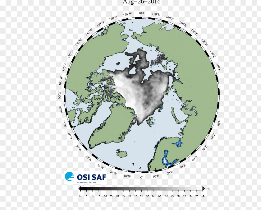 Earth Arctic Ocean Northern Hemisphere Sea Ice Rotating Reference Frame PNG