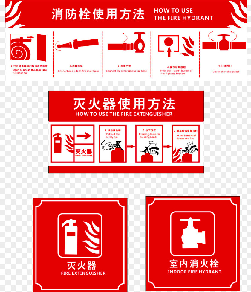 Fire Hydrant Usage Extinguisher Protection Firefighter PNG