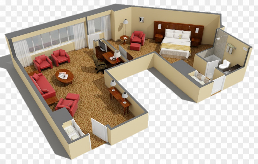House Plan 3D Floor PNG