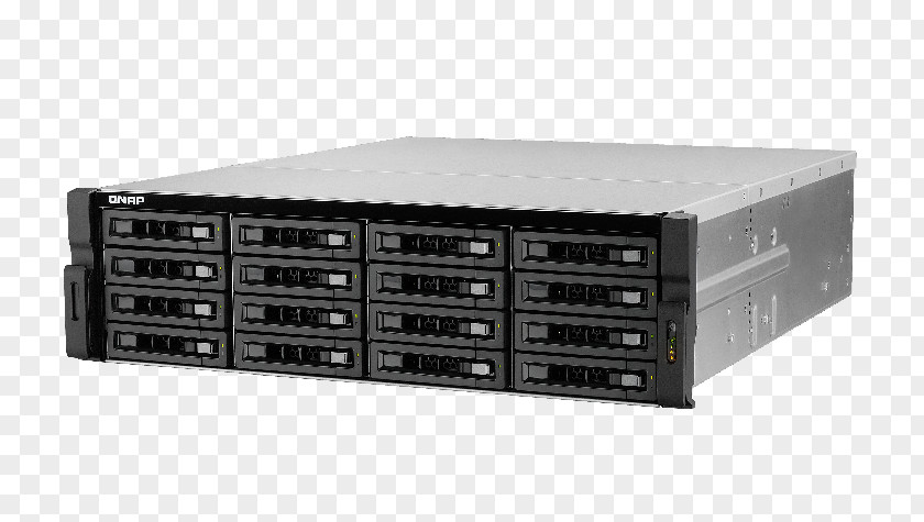 Qnap Tvs-EC1680U-sas-Rp R2 Nas Rack Ethernet Lan Black QNAP TVS-EC2480U-SAS-RP Network Storage Systems Serial Attached SCSI ISCSI PNG