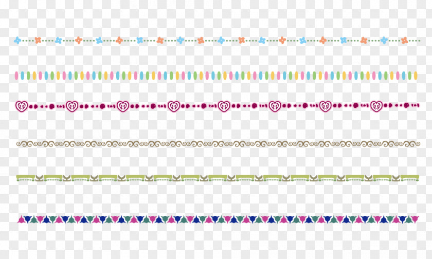 Simple Lovely Parting Line Material Pattern PNG