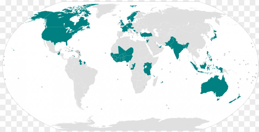 World Map Topographic Blank PNG