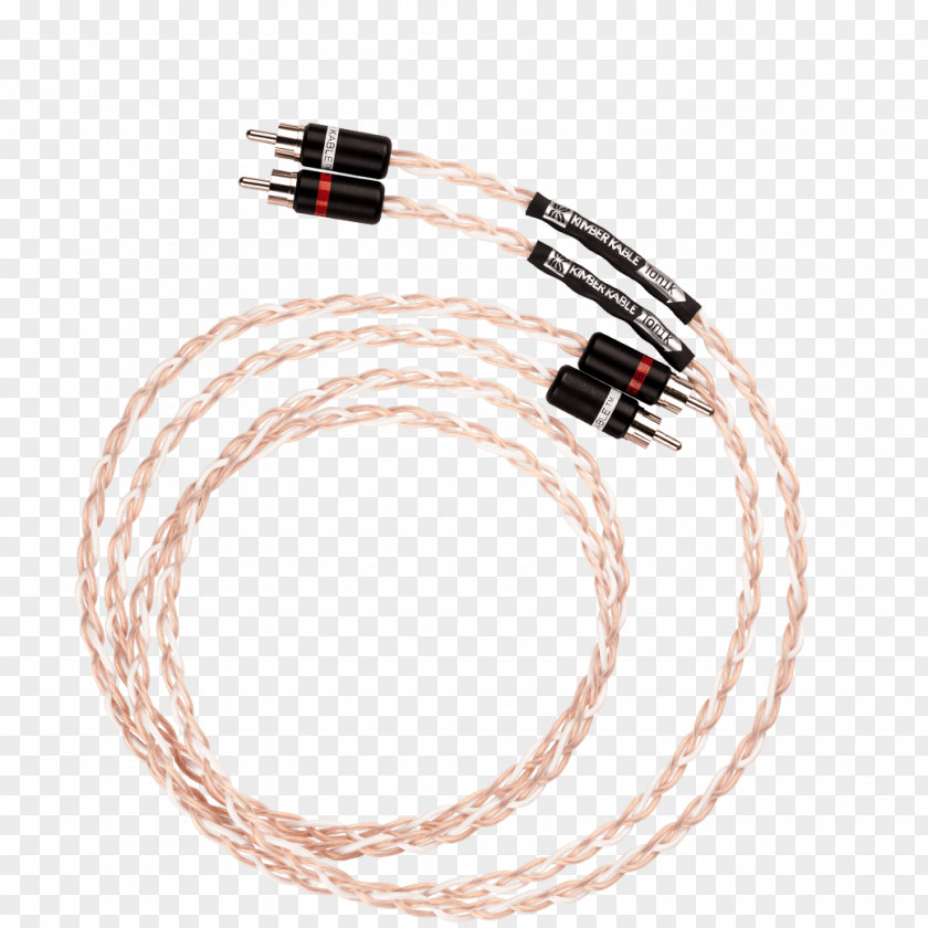 Coaxial Cable Speaker Wire RCA Connector Electrical Kimber Kable PNG