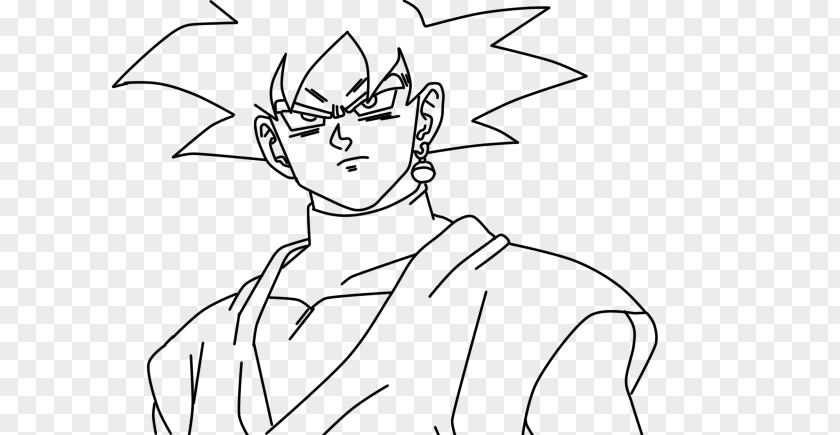Dragon Ball Black And White Goku Vegeta Drawing Line Art PNG