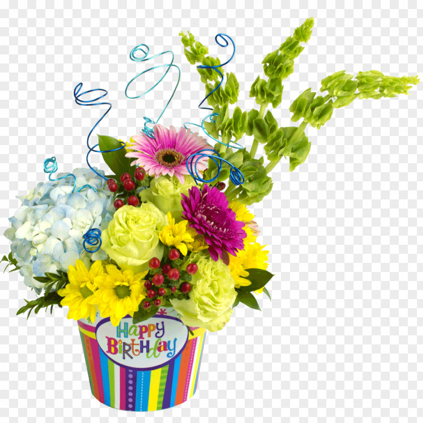 Flower Shop Floral Design Bouquet Birthday Birth PNG