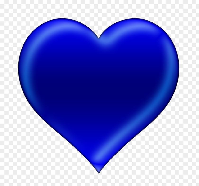 Heart Blue Love Emoji Clip Art PNG