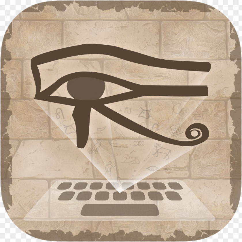 Hieroglyphs Computer Keyboard Video Player Egyptian App Store PNG