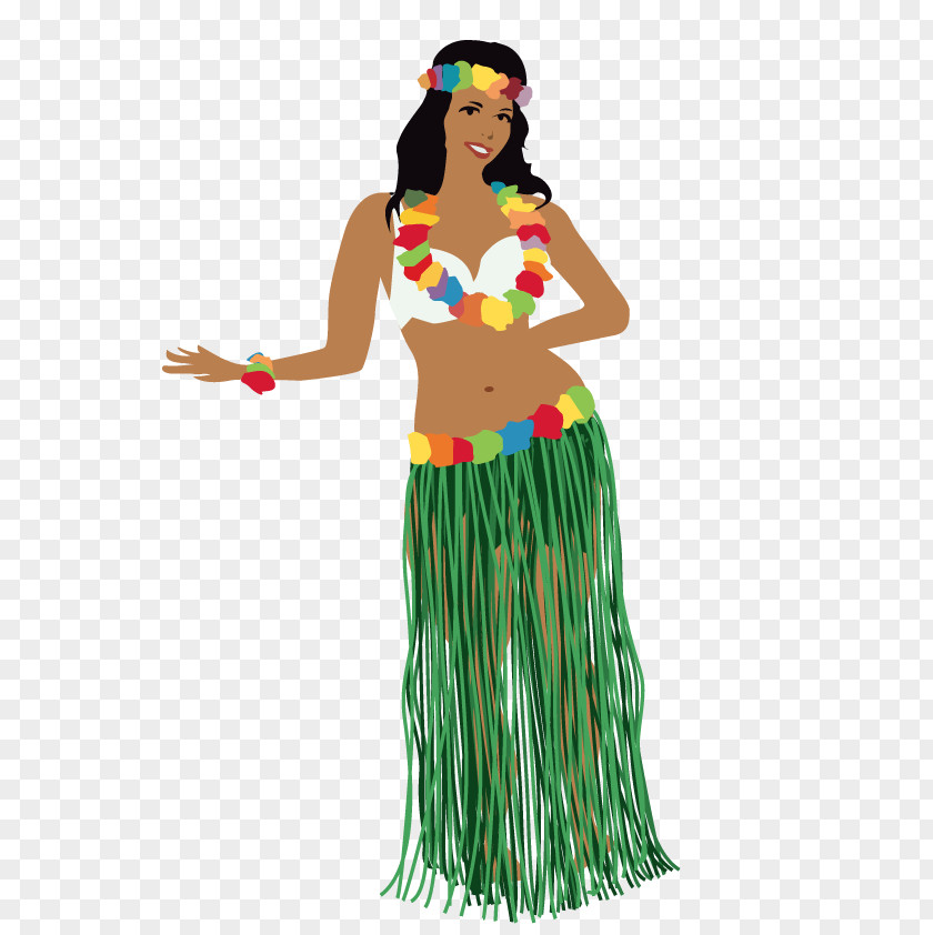 Island Beauty Creative Hand-painted Poster Africa Vecteur Illustration PNG