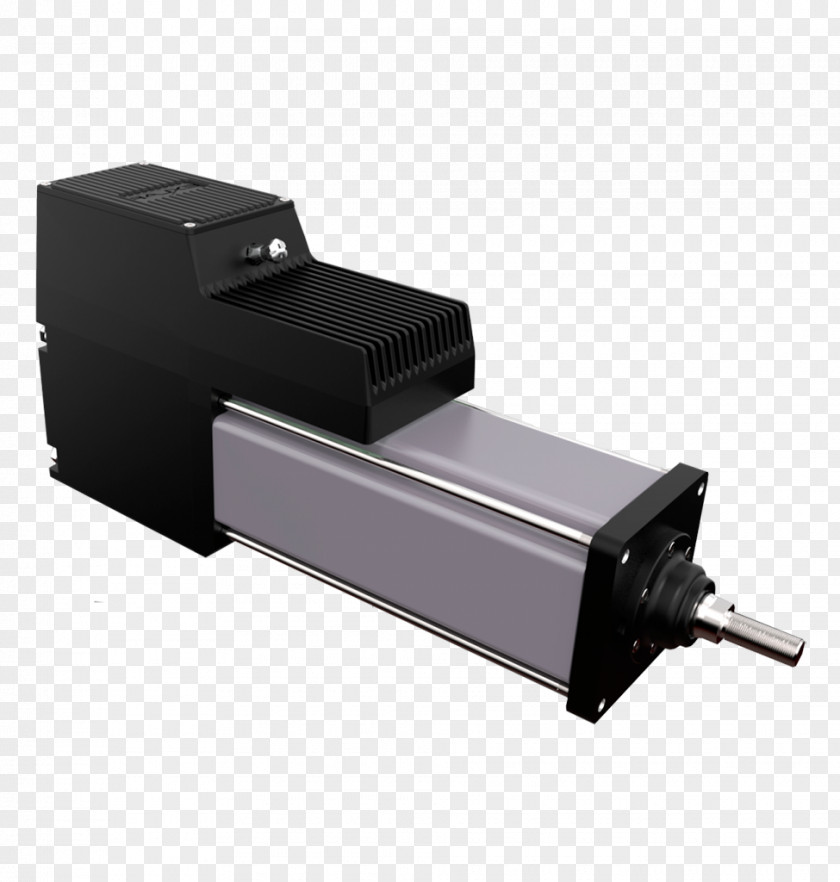 Linear Actuator Roller Screw Servomotor Servomechanism PNG