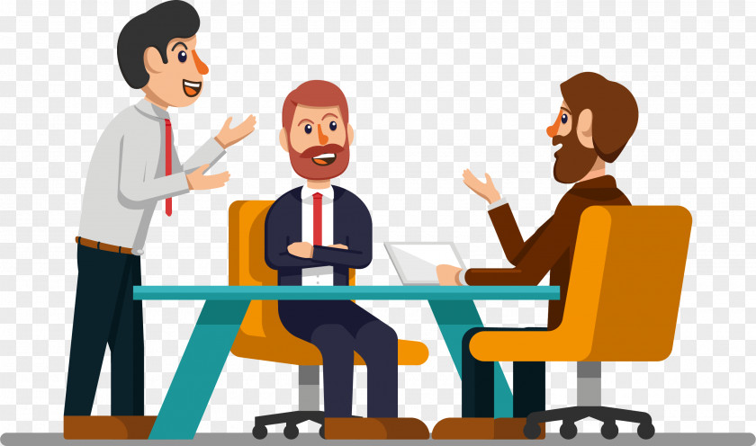 Meeting To Discuss The Demand Euclidean Vector Resource Illustration PNG