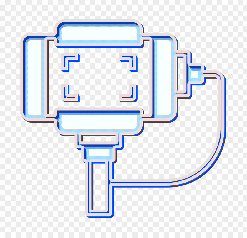Stabilizer Icon Photography Selfie Stick PNG