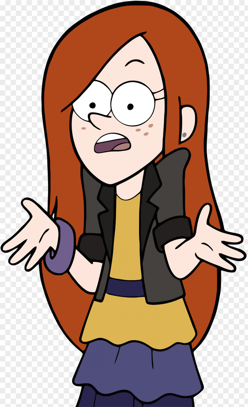 Wendy Dipper Pines Character Drawing PNG