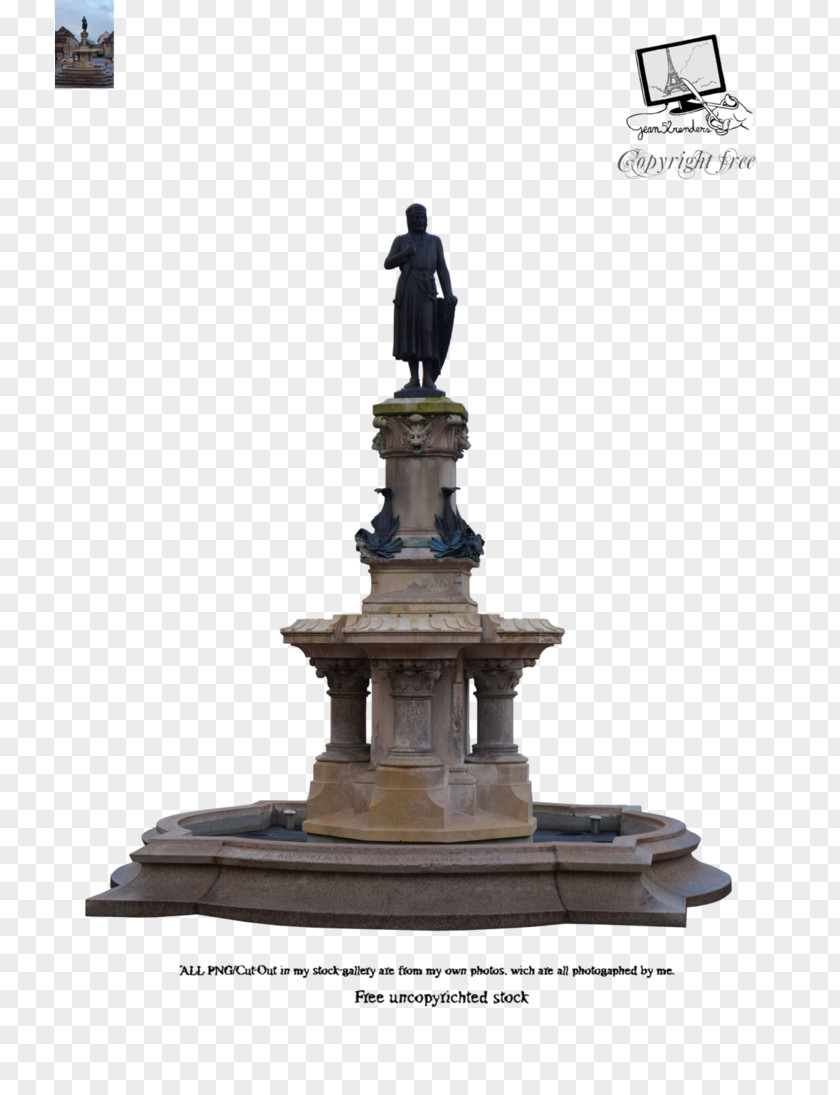 Fountain Colmar Statue Monument Art PNG