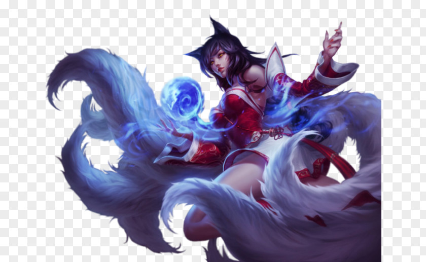 League Of Legends Ahri Nine-tailed Fox Video Game Cosplay PNG