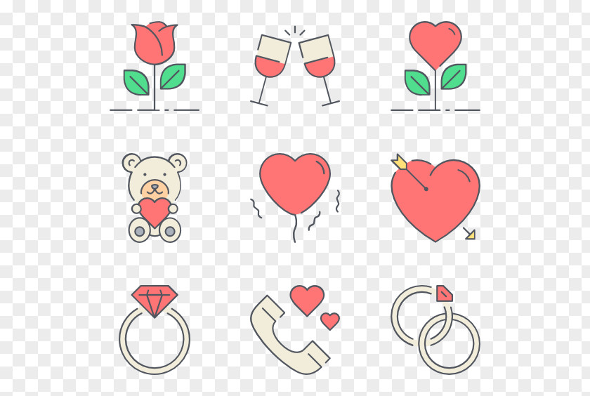 Love Illustration Valentine's Day Clip Art PNG