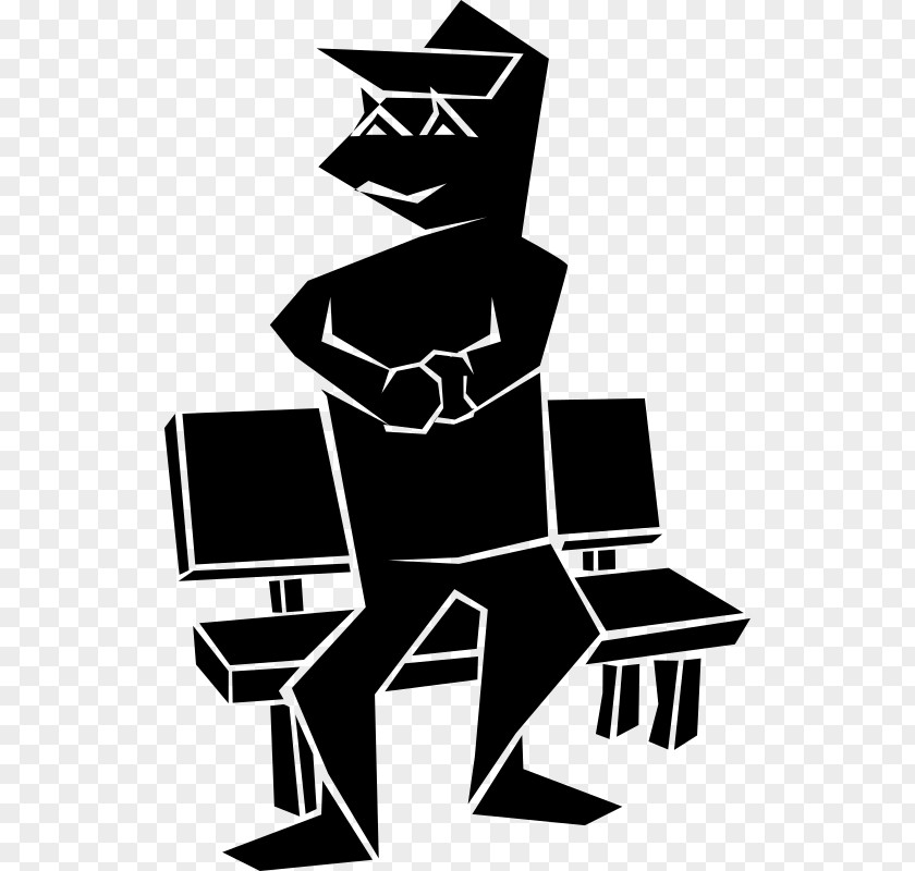 Silhouette Black And White Male Clip Art PNG