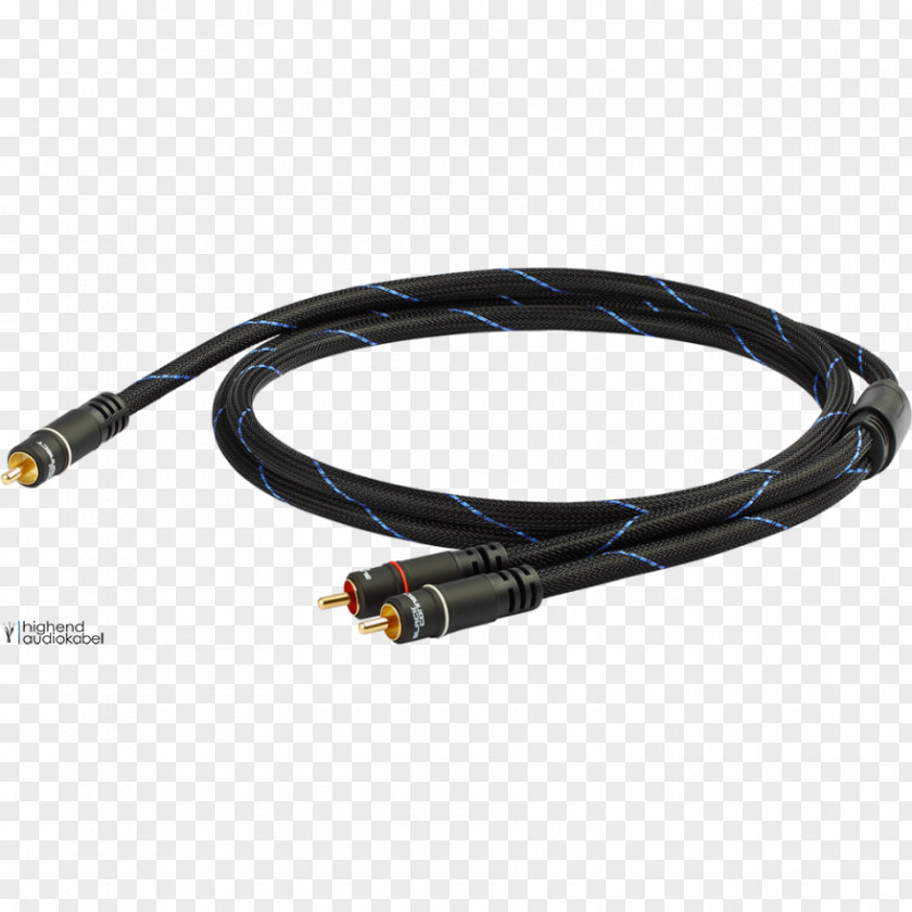 Coaxial Cable Speaker Wire RCA Connector Electrical Phone PNG