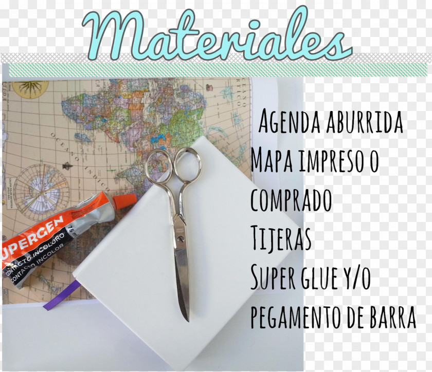 Diy Album Recycling Diary Material Notebook Map PNG