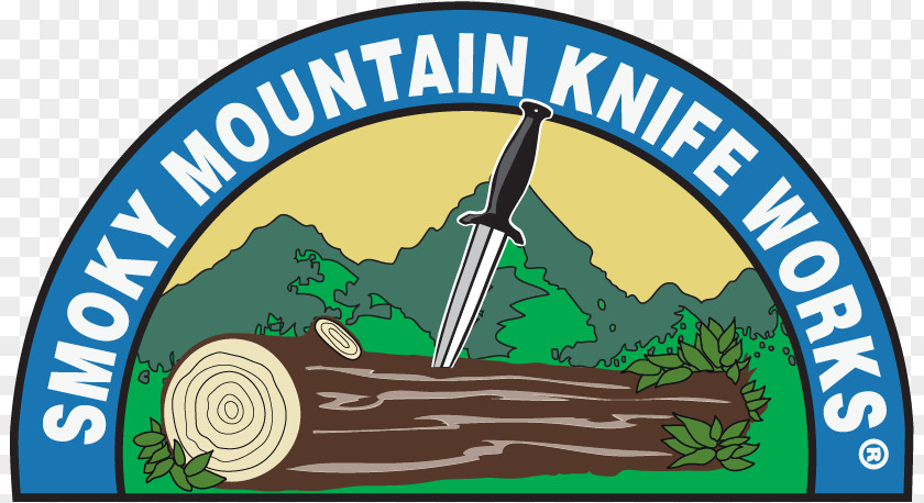 Great Smoky 13 0 6 Gatlinburg Mountain Knife Works Logo Throwing PNG
