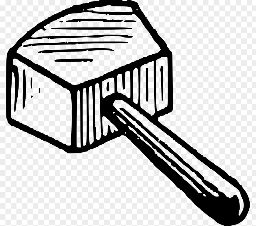 Hammer Mallet Drawing Clip Art PNG