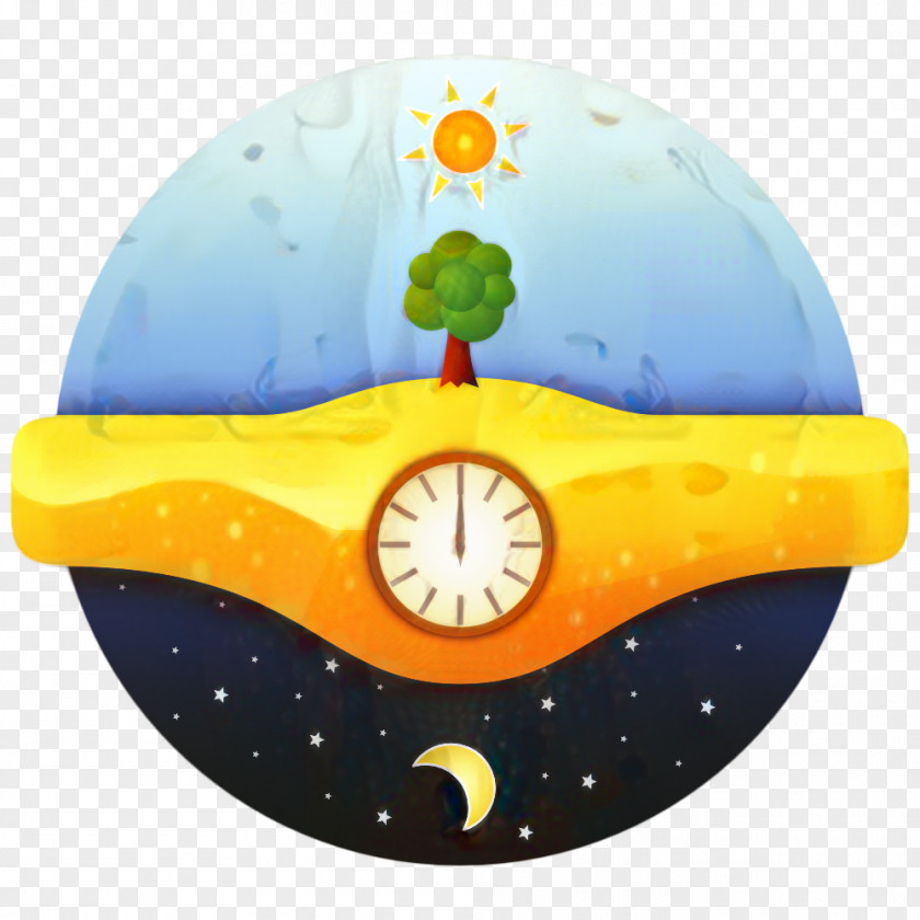 Home Accessories Wall Clock Cartoon PNG