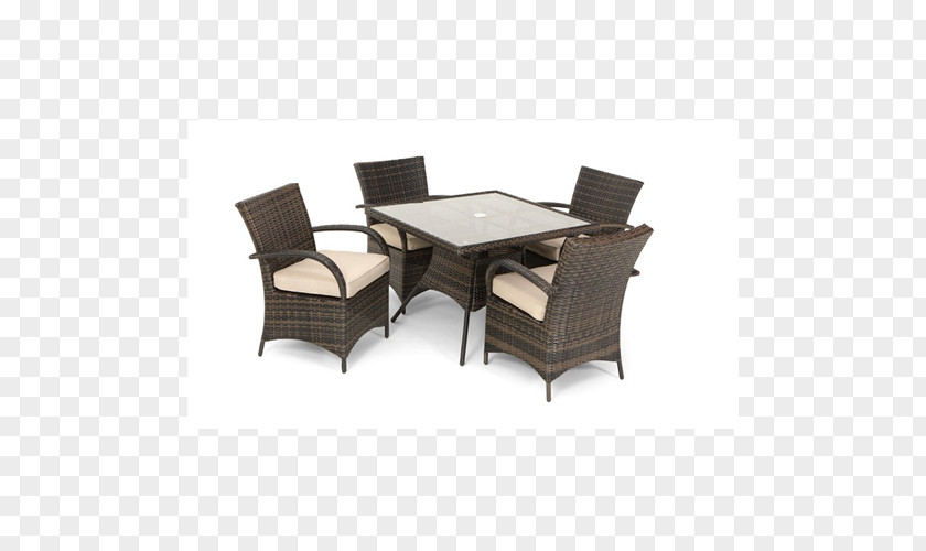 Rattan Furniture Table Garden Chair PNG