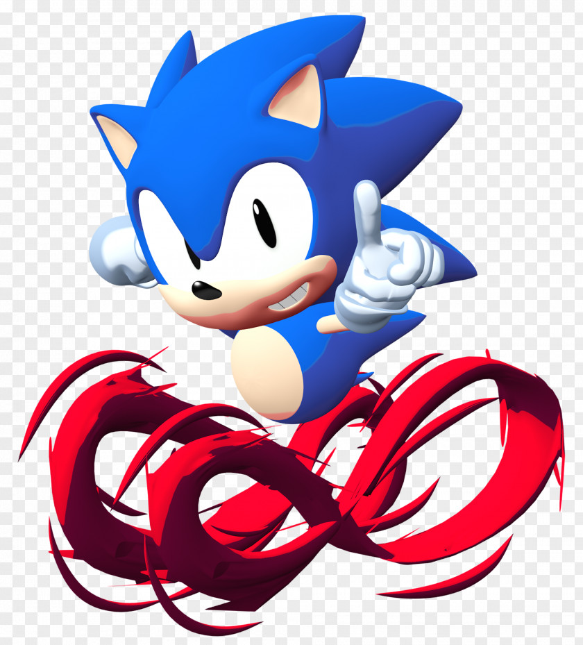 Sonic The Hedgehog 2 3D 3 Tails PNG