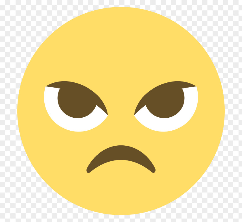 Angry Vector Emoji Smiley Android BlackAlien Wink PNG