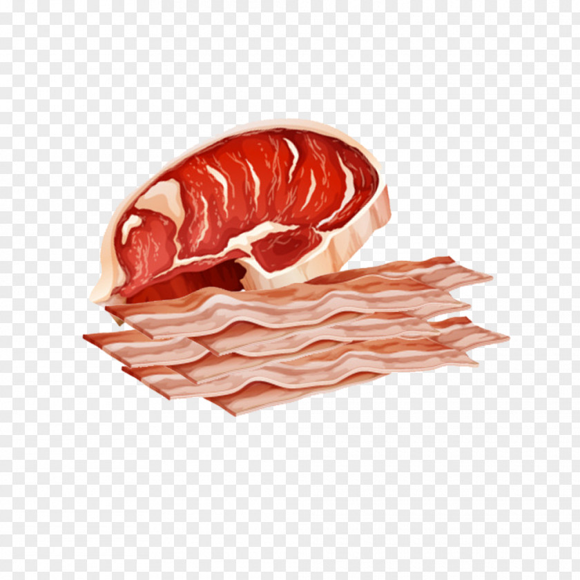 Bacon Pork Prosciutto Domestic Pig Tocino PNG
