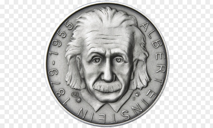 Einstein Phuket Island Coin Medal Silver Nobel Prize In Physics PNG