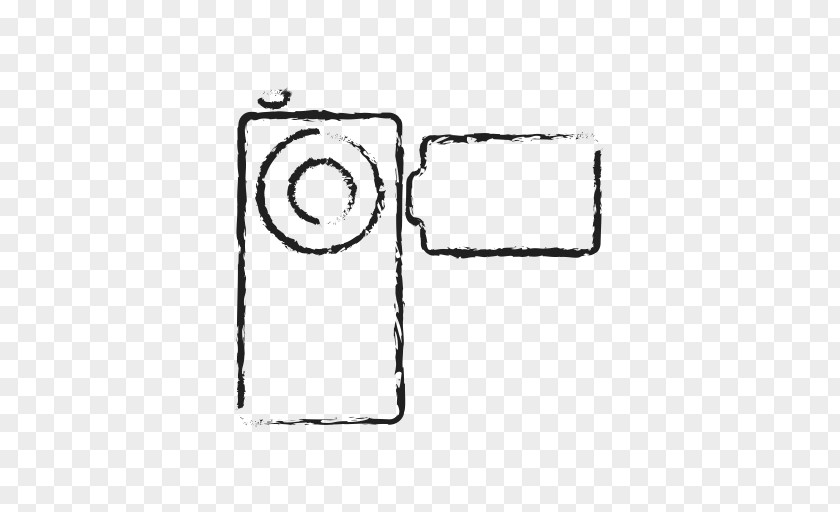 Hand Drawn Camera Car Drawing Technology Number PNG