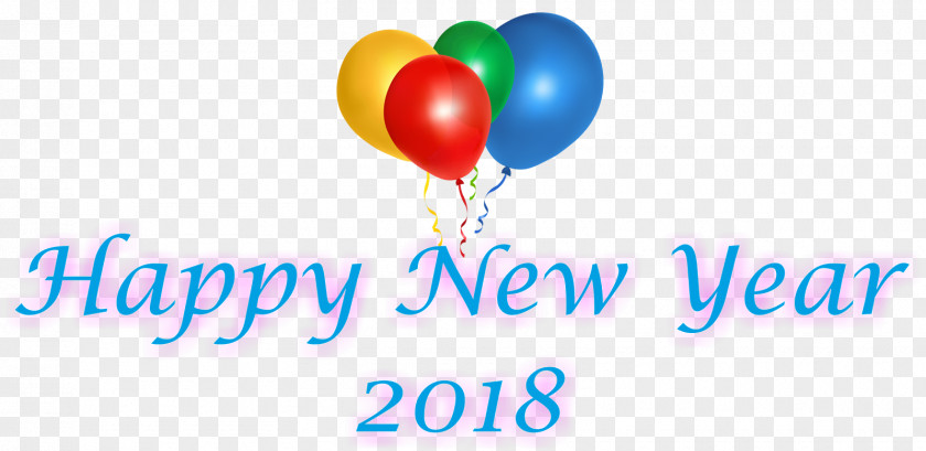 Happy New Year 2018 Paper Stationery Year's Day Party PNG