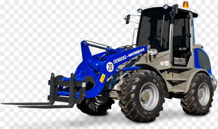 Tractor Loader Palettengabel Heavy Machinery PNG