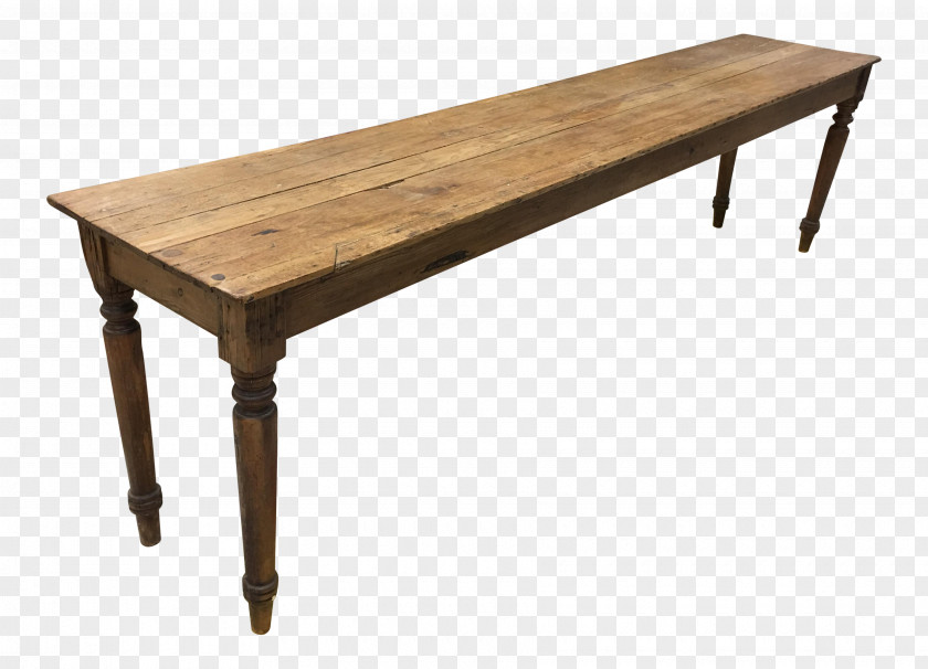 Antique Table Coffee Tables Rectangle Wood Stain PNG