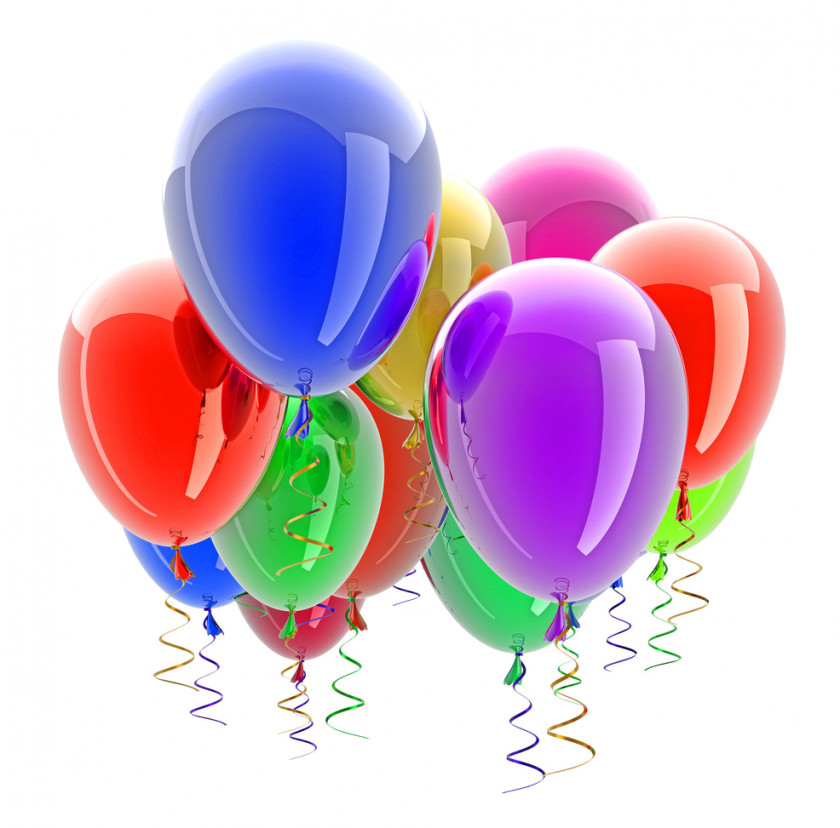 Balloon Birthday Party PNG