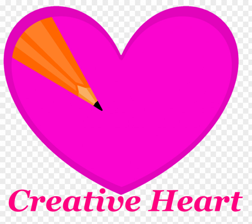 Creative Heart Clip Art Pink Post Cards PNG