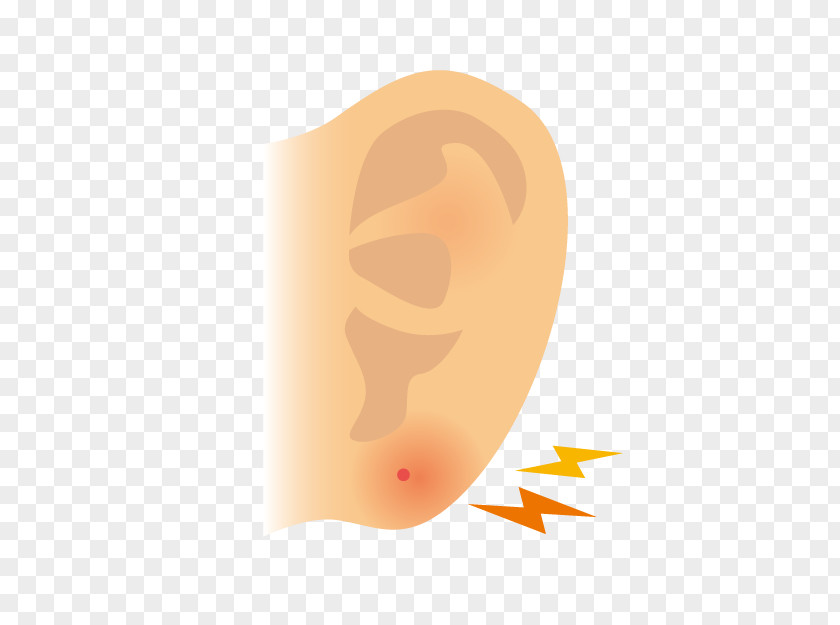 Cartoon Earrings Inflammation Nose Computer Wallpaper PNG