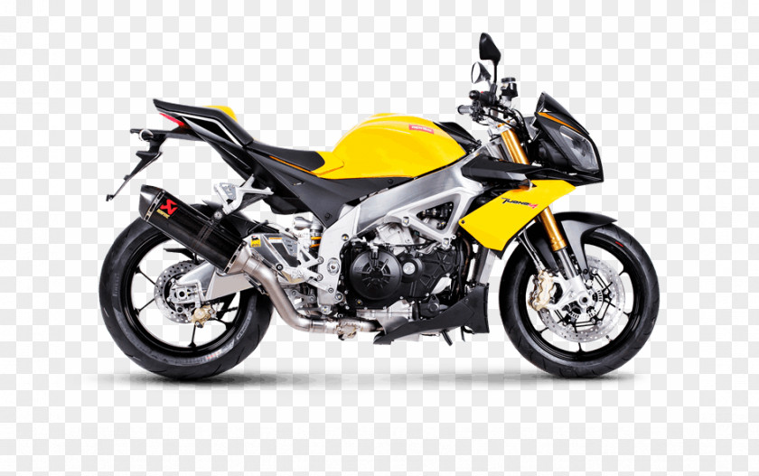 Aprilia Tuono Exhaust System Motorcycle V4 Engine PNG