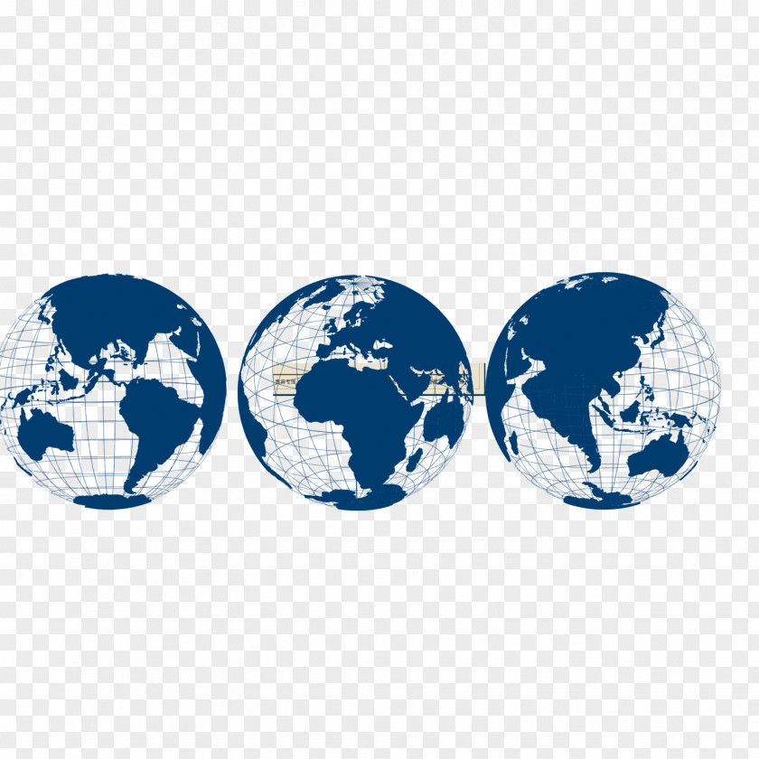 Blue Earth Globe Business Forging PNG