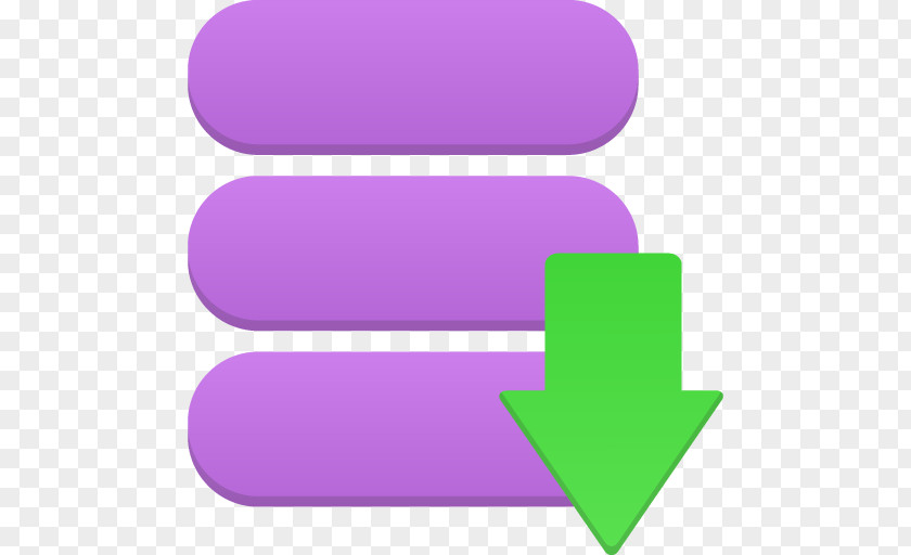 Data Download Angle Area Purple PNG