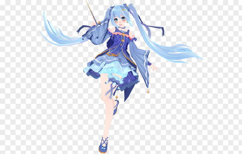 Hatsune Miku MikuMikuDance Project Diva F Vocaloid 雪未來 PNG