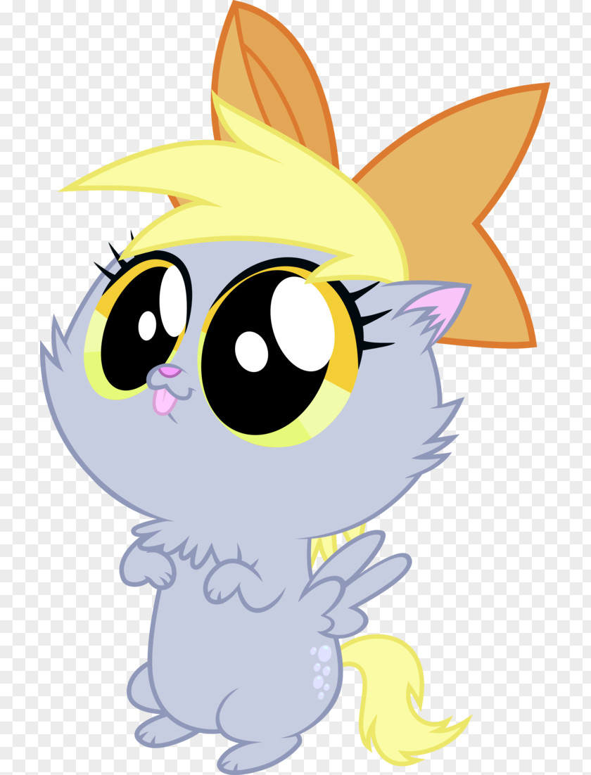 Kitten Derpy Hooves Cat Fluttershy Pony PNG