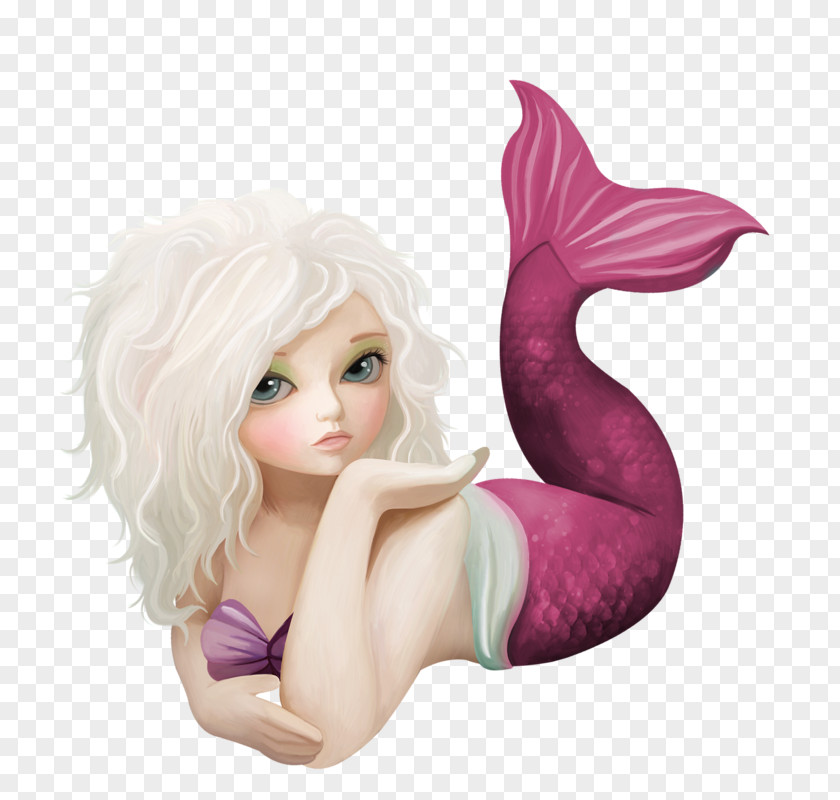 Mermaid Painting The Little Lagoon PNG